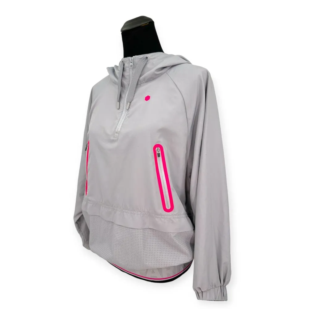 Ivy Park x Beyoncé | XXS | Limited Edition Perforated 1/4 Zip Hooded Windbreaker - Image 6