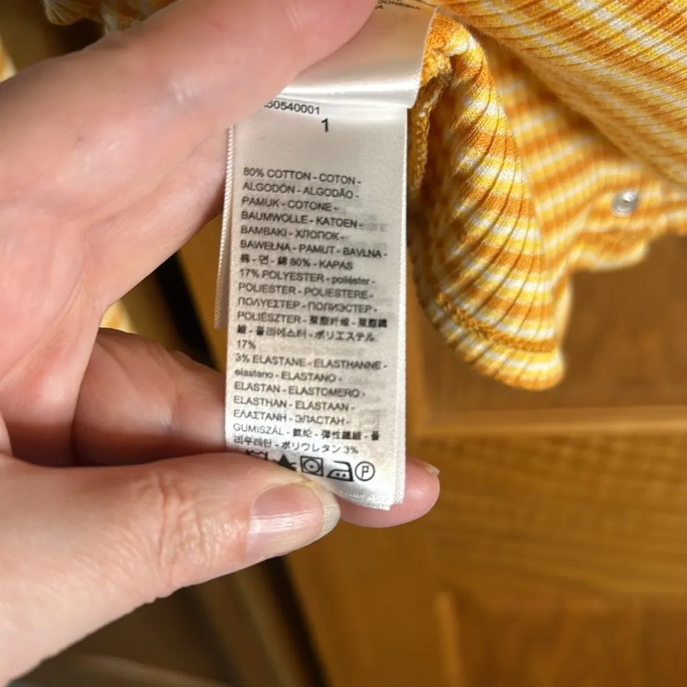 Levis Long Sleeve Ribbed Tee Slim Fit, Size 1X NWT - Image 5