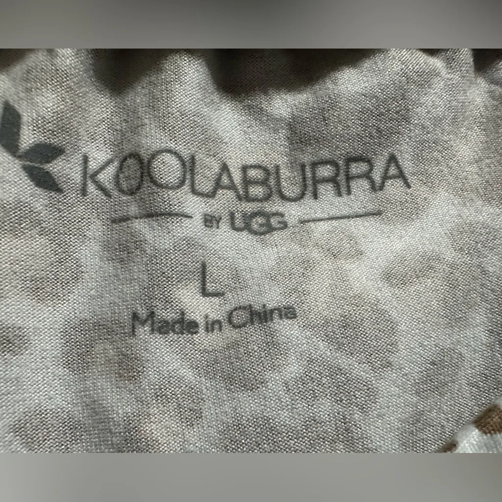 koolaburra by ugg lounge sleep joggers size Large Tan - Image 7