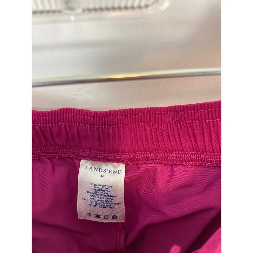 Lands End Pink Boardshorts Size 4P - Image 3