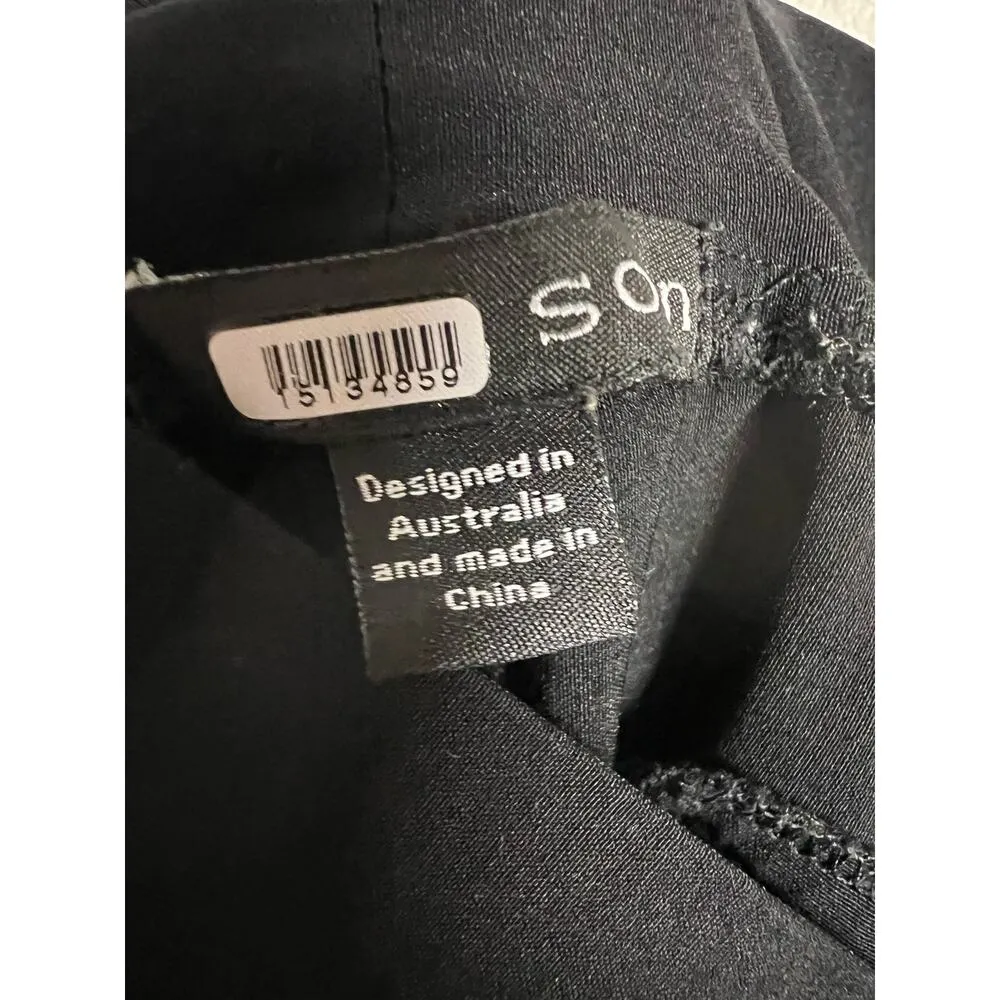 Soon Dream Maternity Black Skinny Capri Dress Pants Size M - Image 13