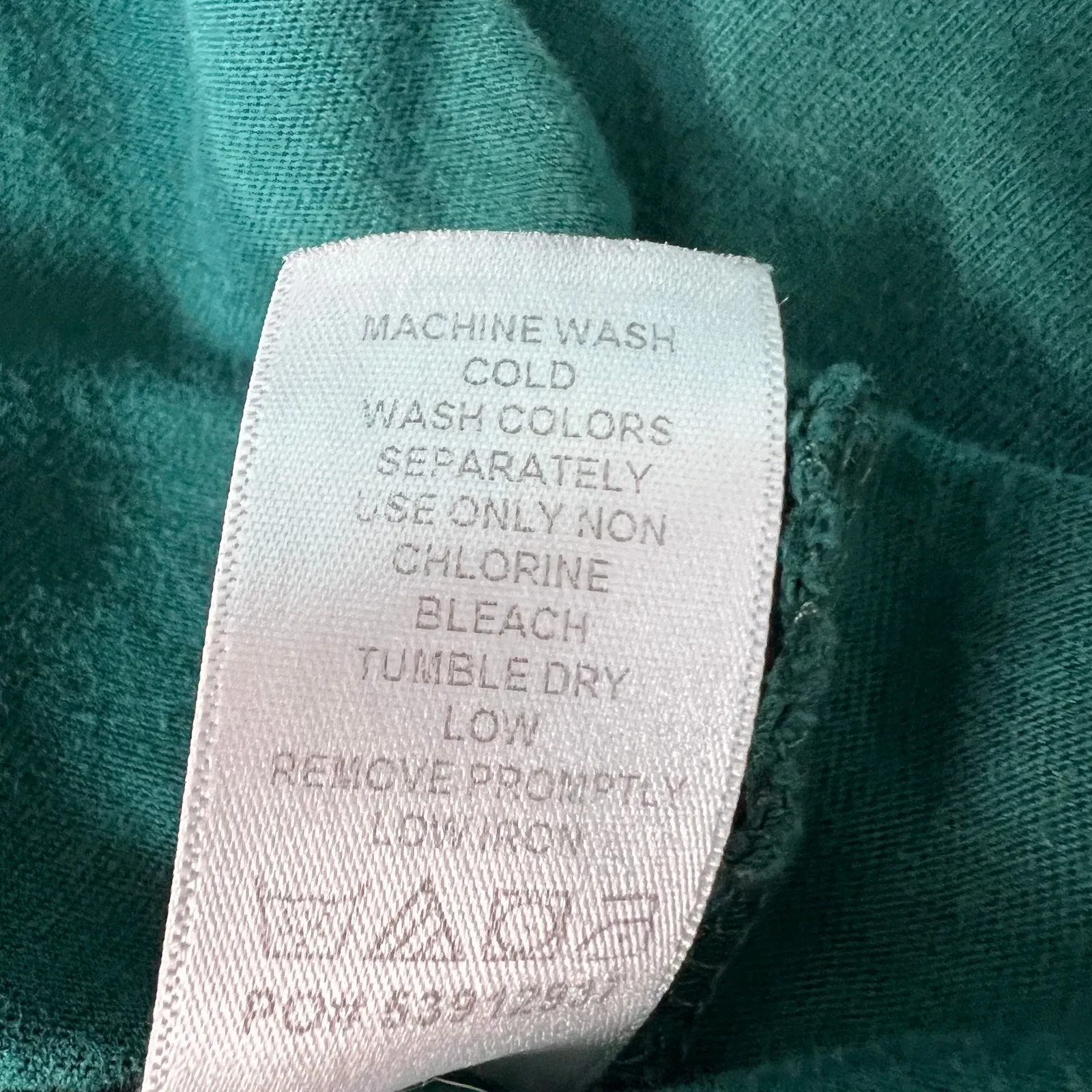 Woman Within Long Sleeve T-Shirt Womens 3X Basic Baselayer Lounge 100% Cotton - Image 9