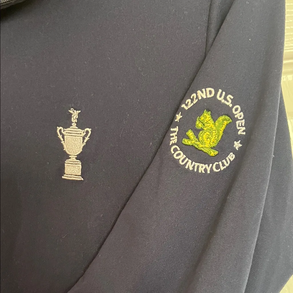 Ralph Lauren Polo Navy Quarterzip - Image 3