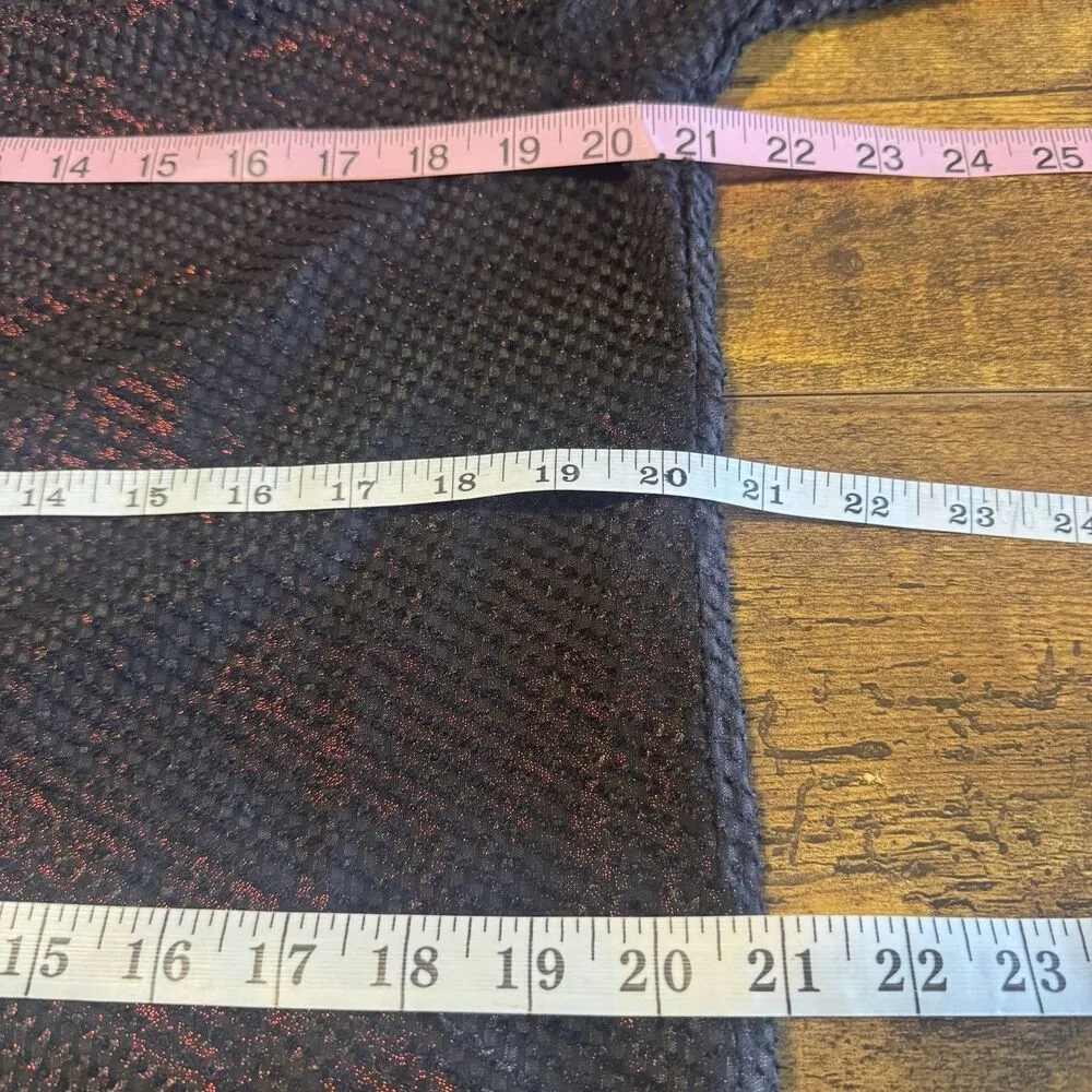 Current Air Womens Blouse Size Large Top Long Sleeve Dark Academia Gothic Chic - Image 11