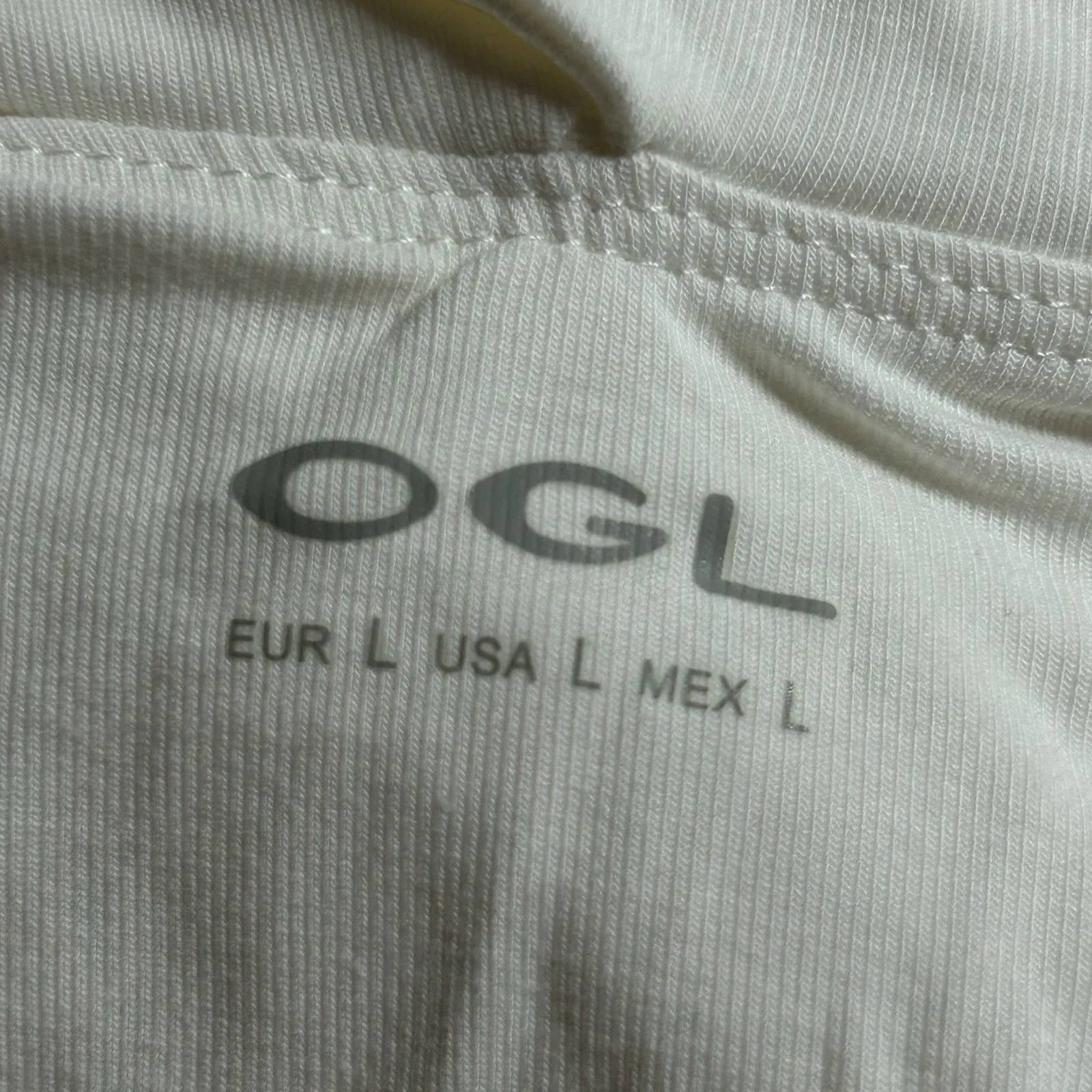 OGL Women's Flowy Criss Cross Off Shoulder Midi Brami Dress Pure White L New Size L - Image 7