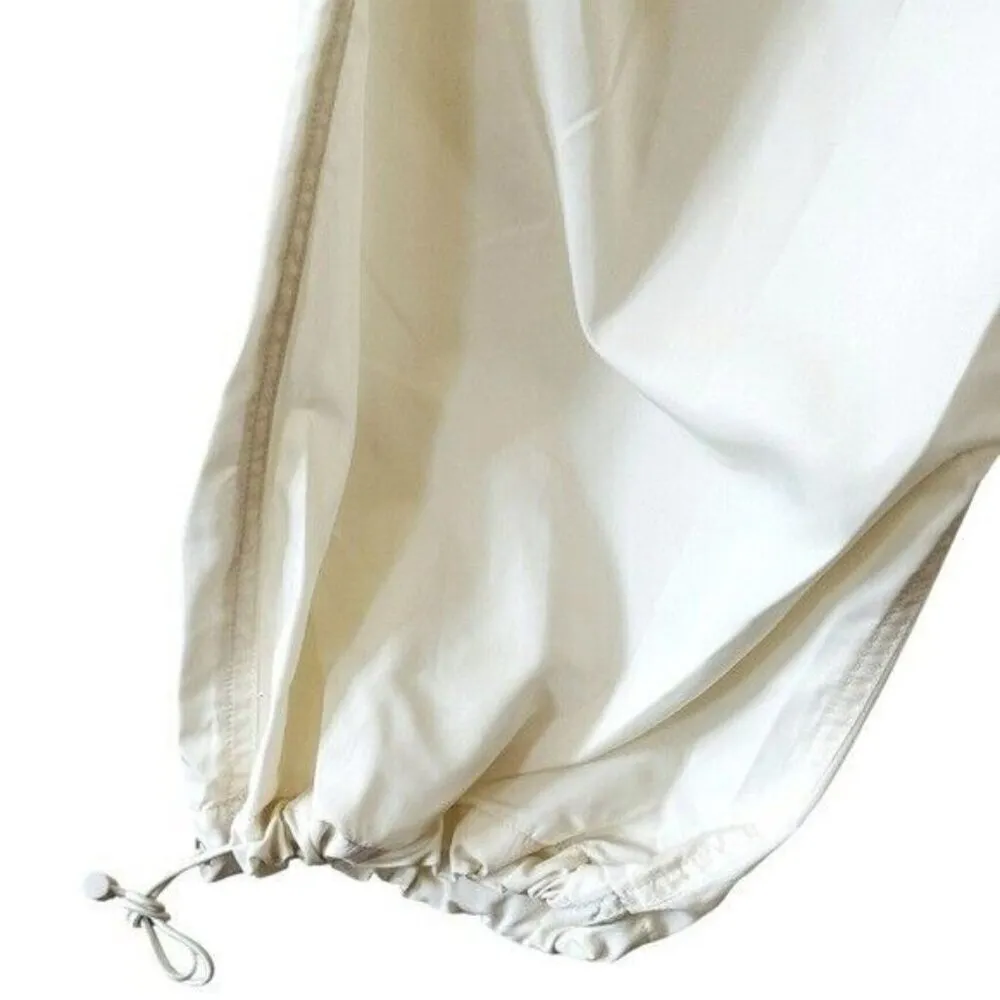 ANTHROPOLOGIE Moon River Drawstring Pants Cream Size L NEW - Image 7