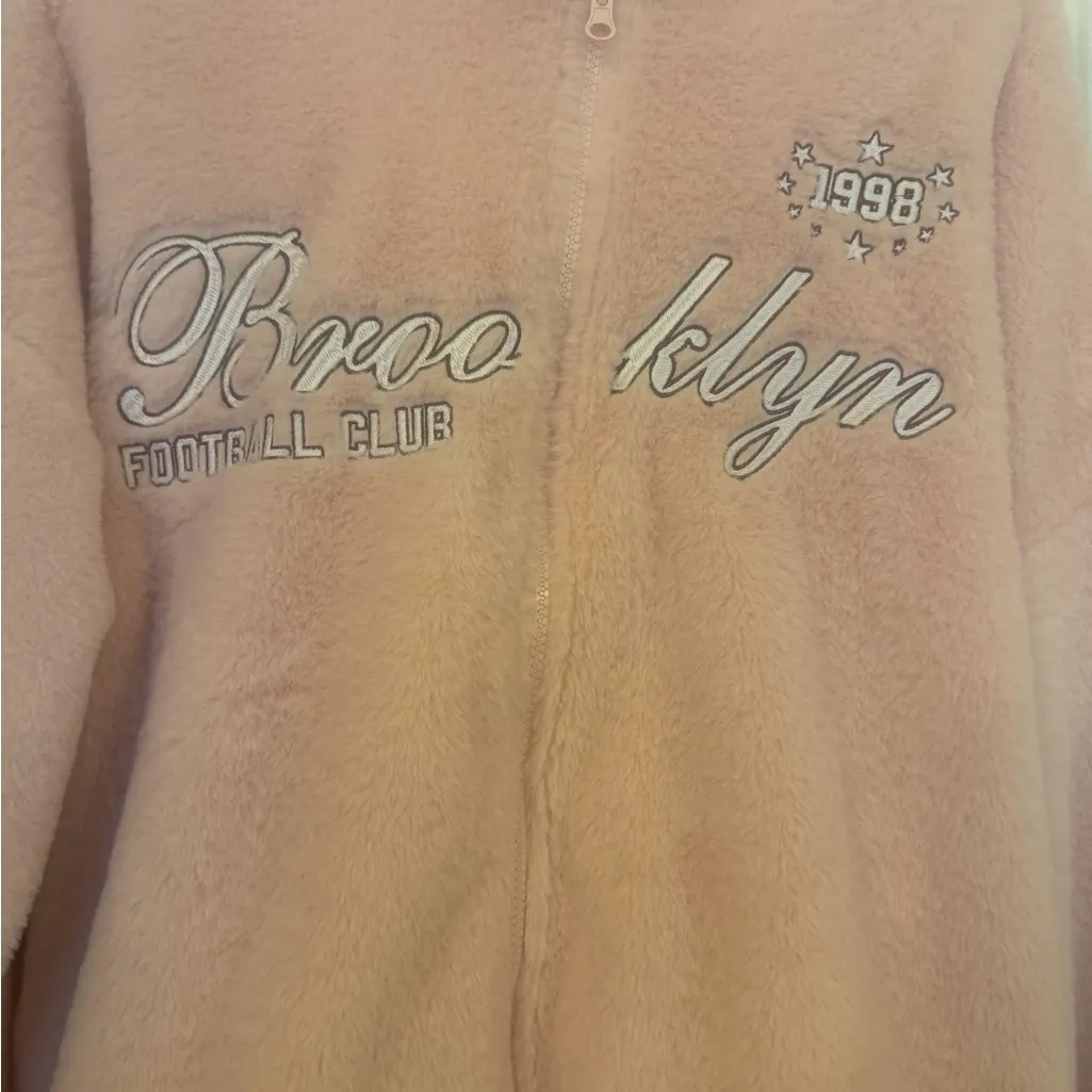 Harper Blush Pink Fleece Warm and Soft Zip-Up hoodie! - Image 2