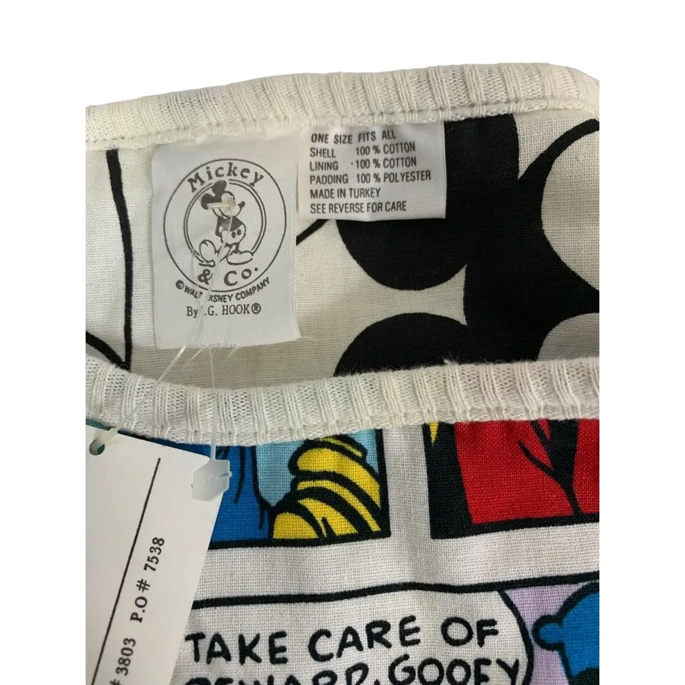 Mickey & Co. Vintage Mickey & Goofy Comic Sweater White Size undefined - Image 6