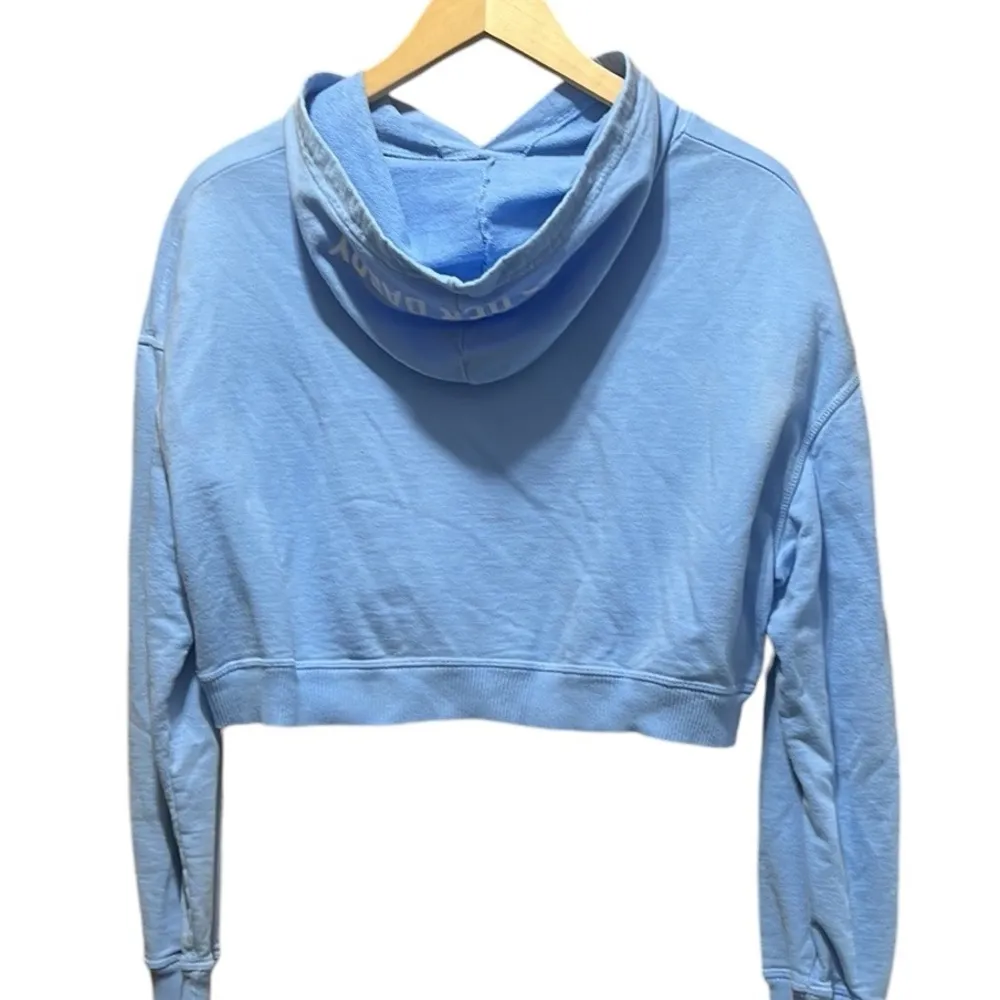 Barstool Chicks from Barstool Sports Blue Crop I am Unwell Call Her daddy Hoodie - Image 9