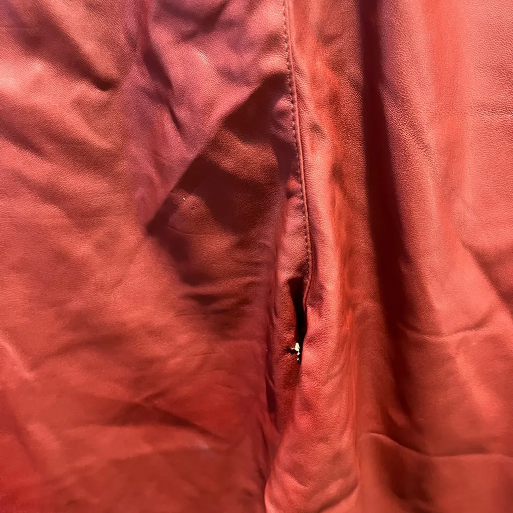 Who What Wear Faux Leather Straight Leg Pants 12 - Image 13