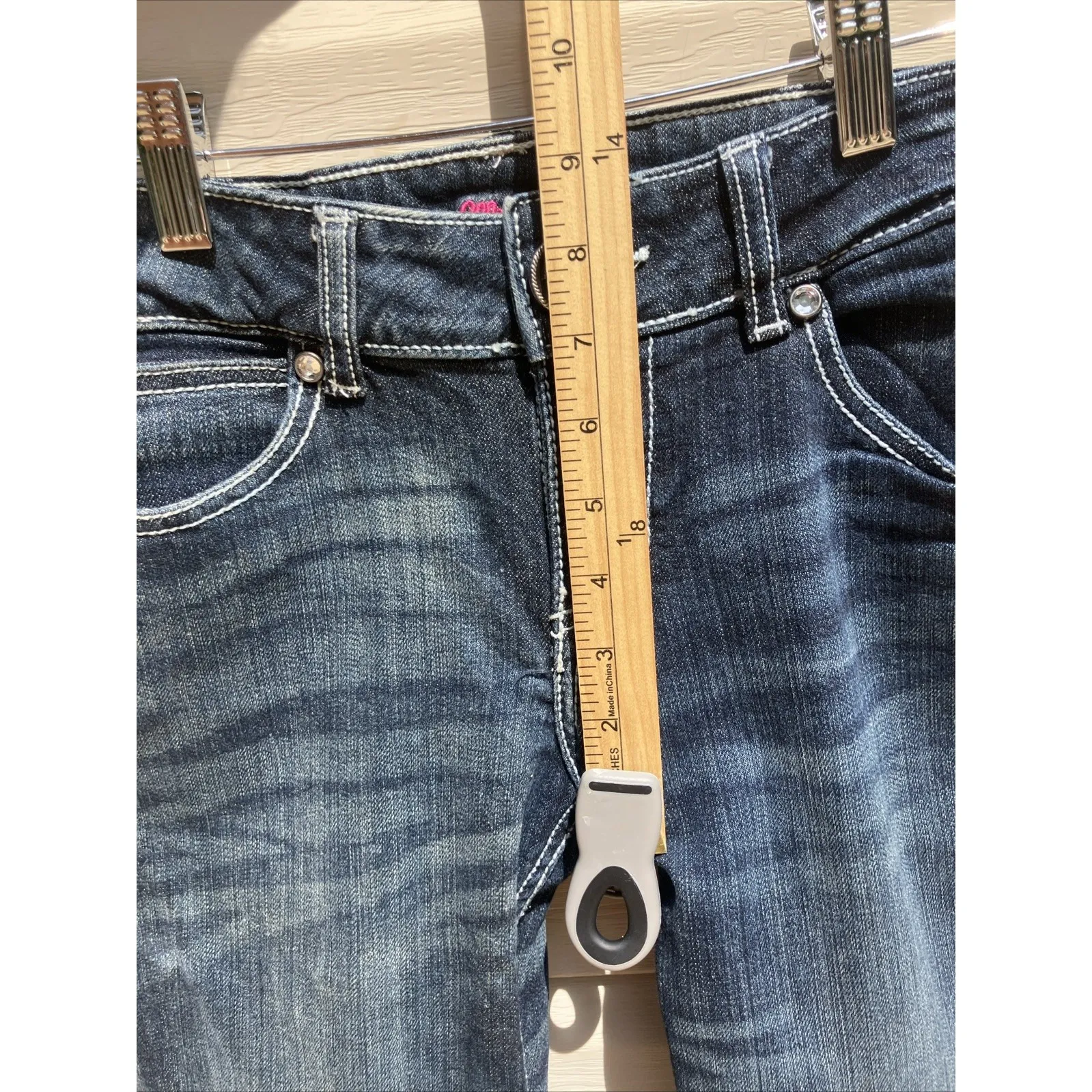 Vintage Wrangler Western Bootcut Blue Denim Jeans Women‎ Size 3X34 Rodeo Cowgirl - Image 6