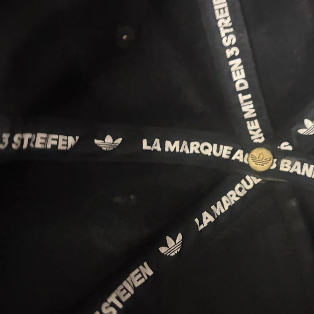 Adidas Black Cap with White Embroidery - Image 7