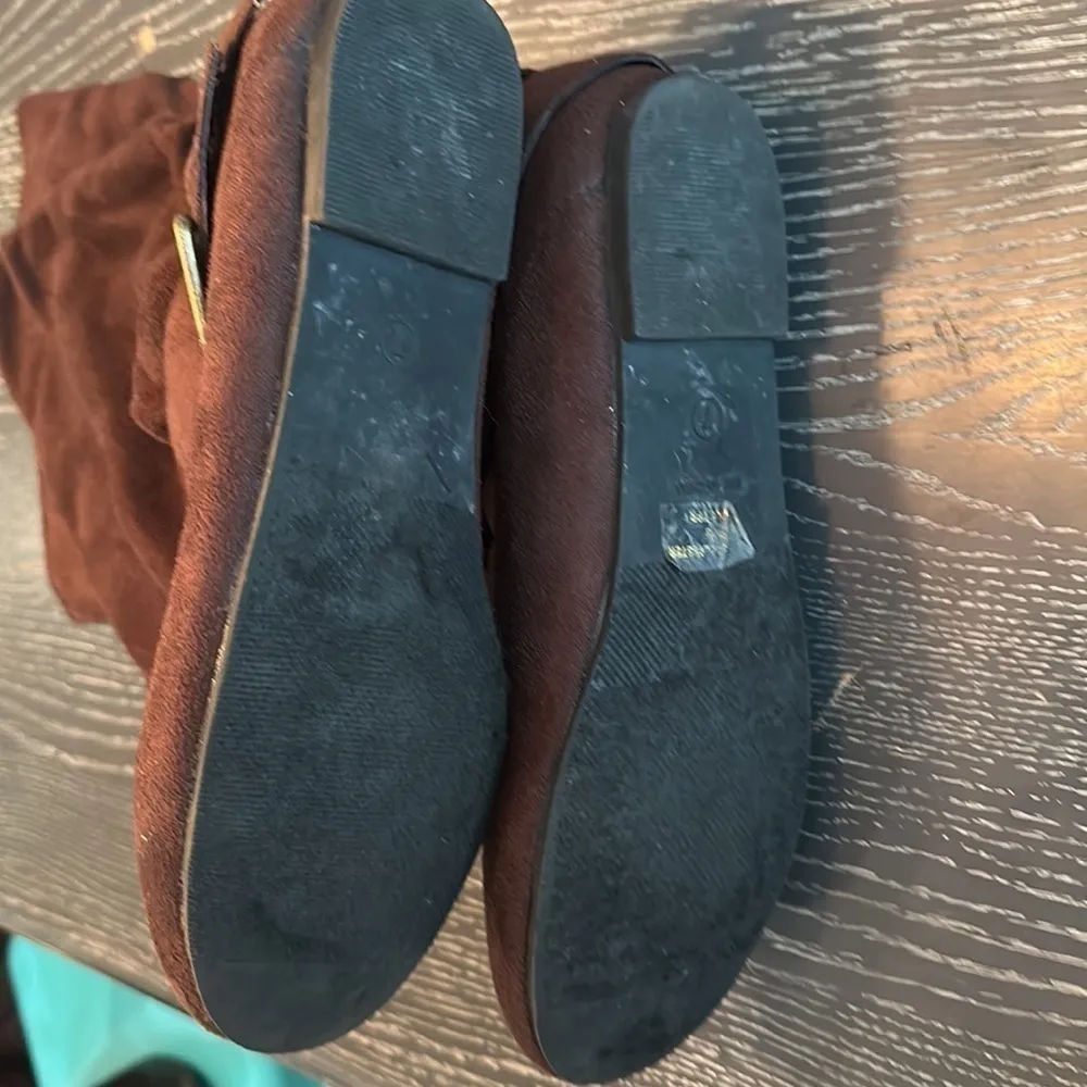 JOURNEE Collection | Vegan Suede Slouchy Round Toe Casual Neutral Boot Women 7 - Image 6