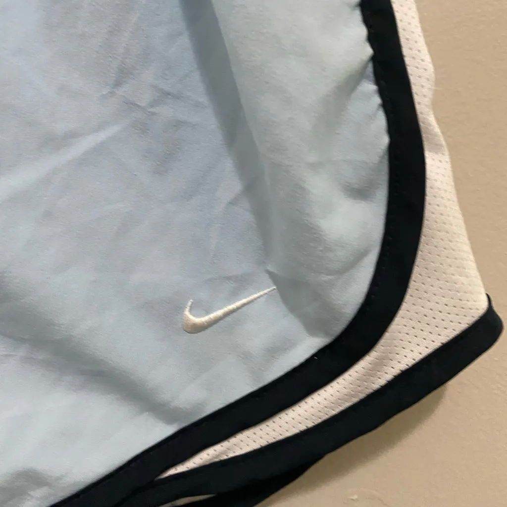 Nike Sky Blue Running Shorts - Image 2