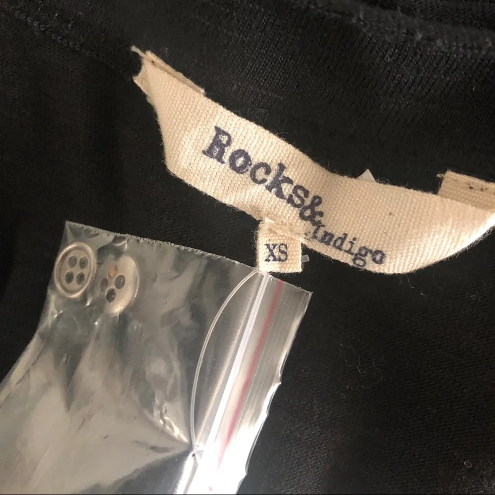 Rocks & Indigo Long Tunic Top Irregular High-Low Hem Size XS NWT - Image 7