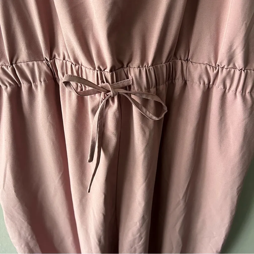 Abercrombie & Fitch Pink Mauve Jumpsuit Size Large - Image 4