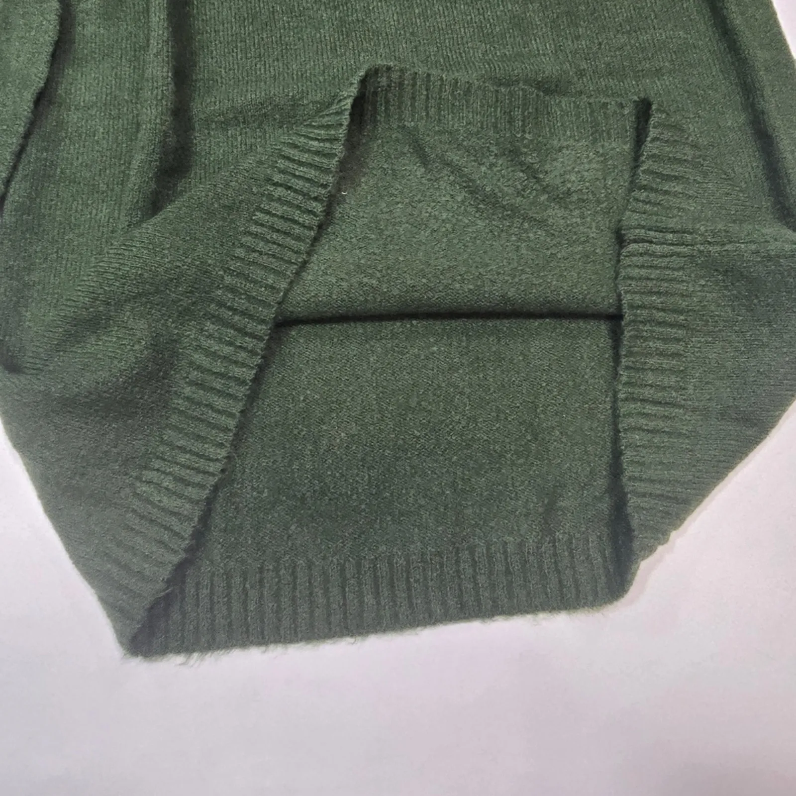 LPA Sean Wrap Dress in Green Medium - Image 8