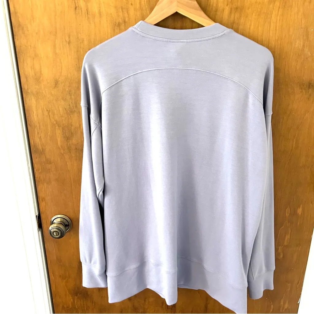 Sage Collective Super Soft Scuba Tunic Top with Side Pockets. Size Large. - Image 7