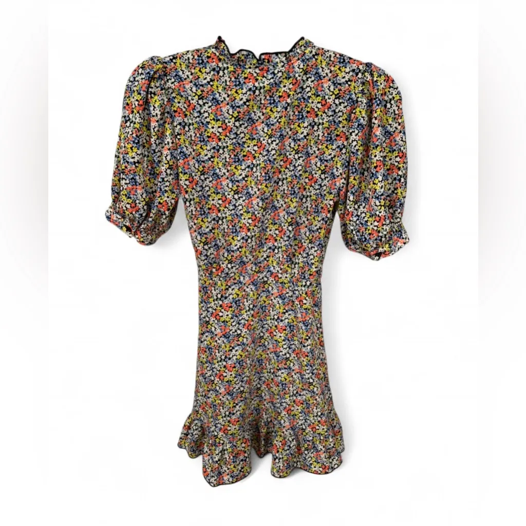 Topshop Multicolor Floral Mini Dress - Image 3