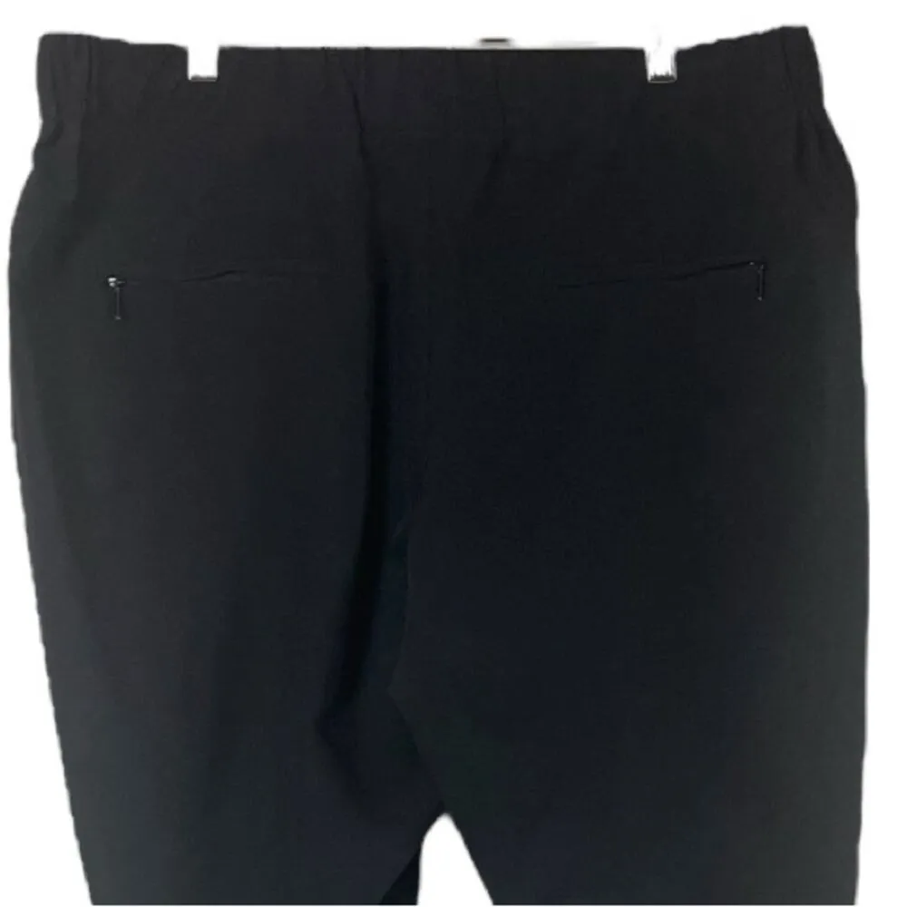 Chico’s Size 3 Pants Zenergy Golf Leisure Straight Leg Zip Pockets Women’s  16 - Image 6