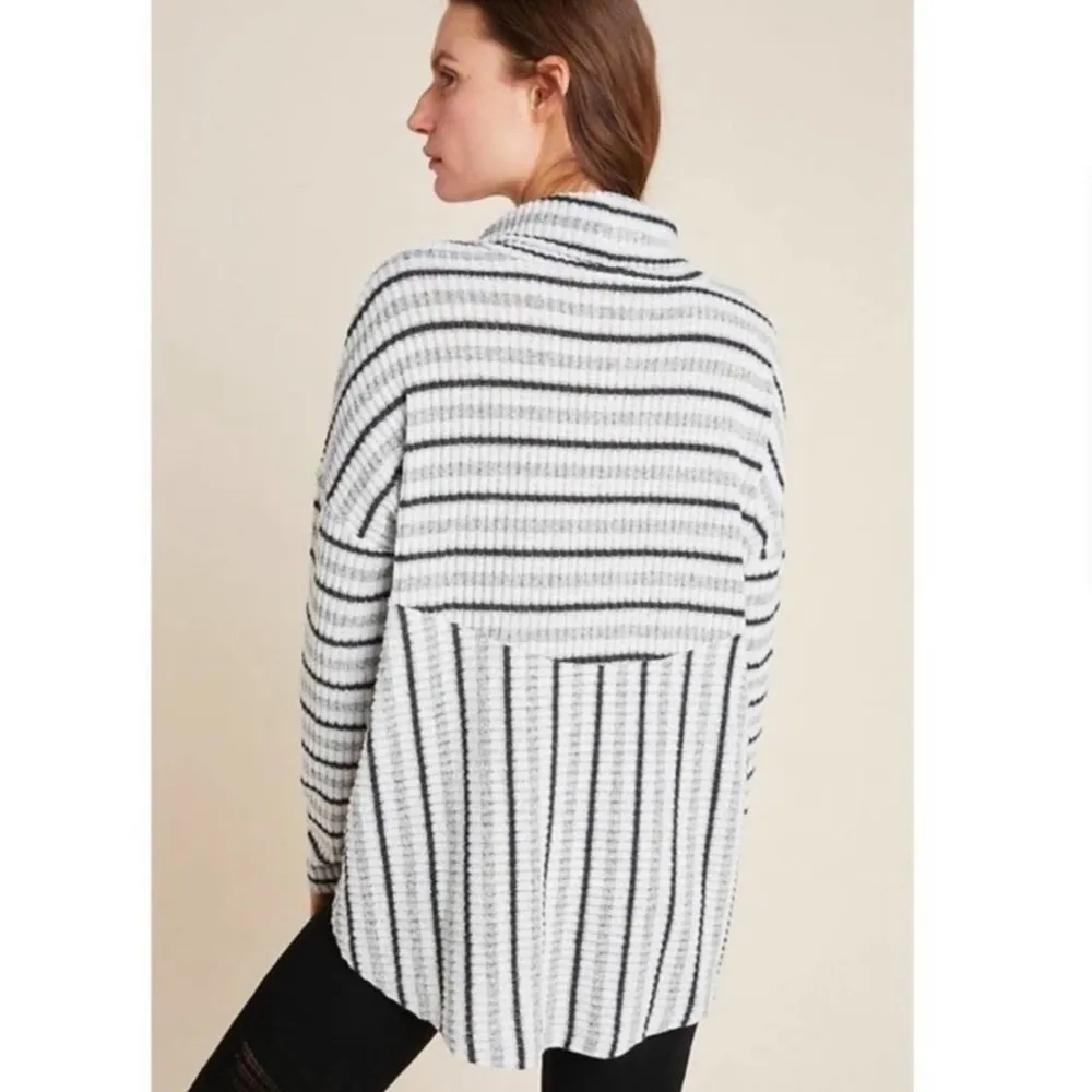 Anthropologie Saturday Sunday Pippa Hacci Oversized Turtleneck Sweater Large - Image 15
