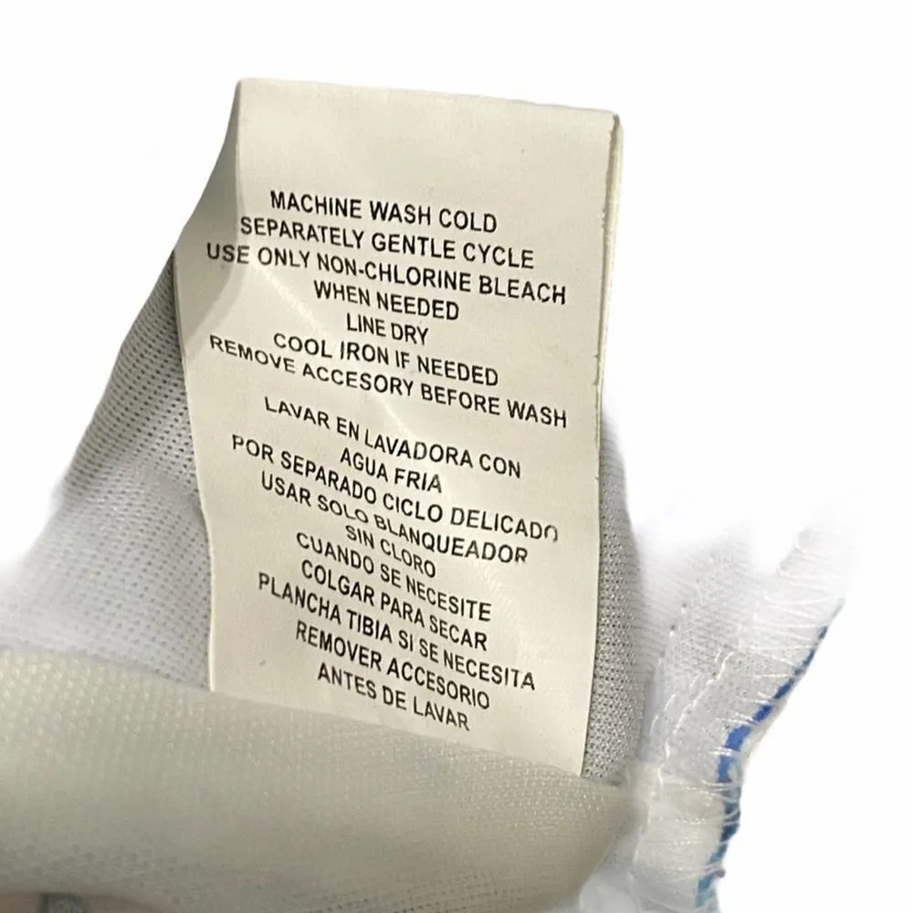 Corey P. Sleeveless Floral Tropical Print Mini Dress‎ Belt Mini Dress Blue 10 Blue - Image 14