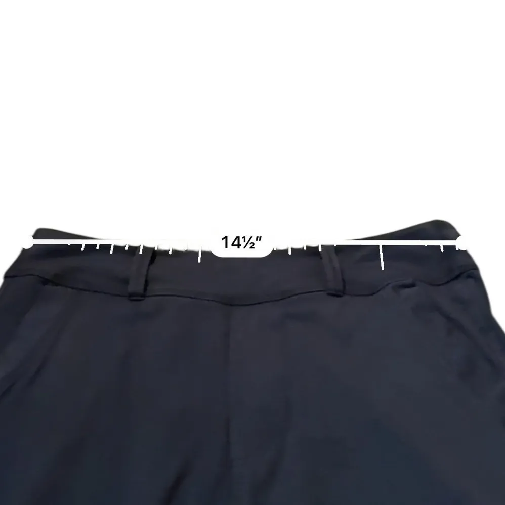 Frank & Eileen Murphy Cropped Trouser Pants Size Medium Black Stretch Slim Fit - Image 7