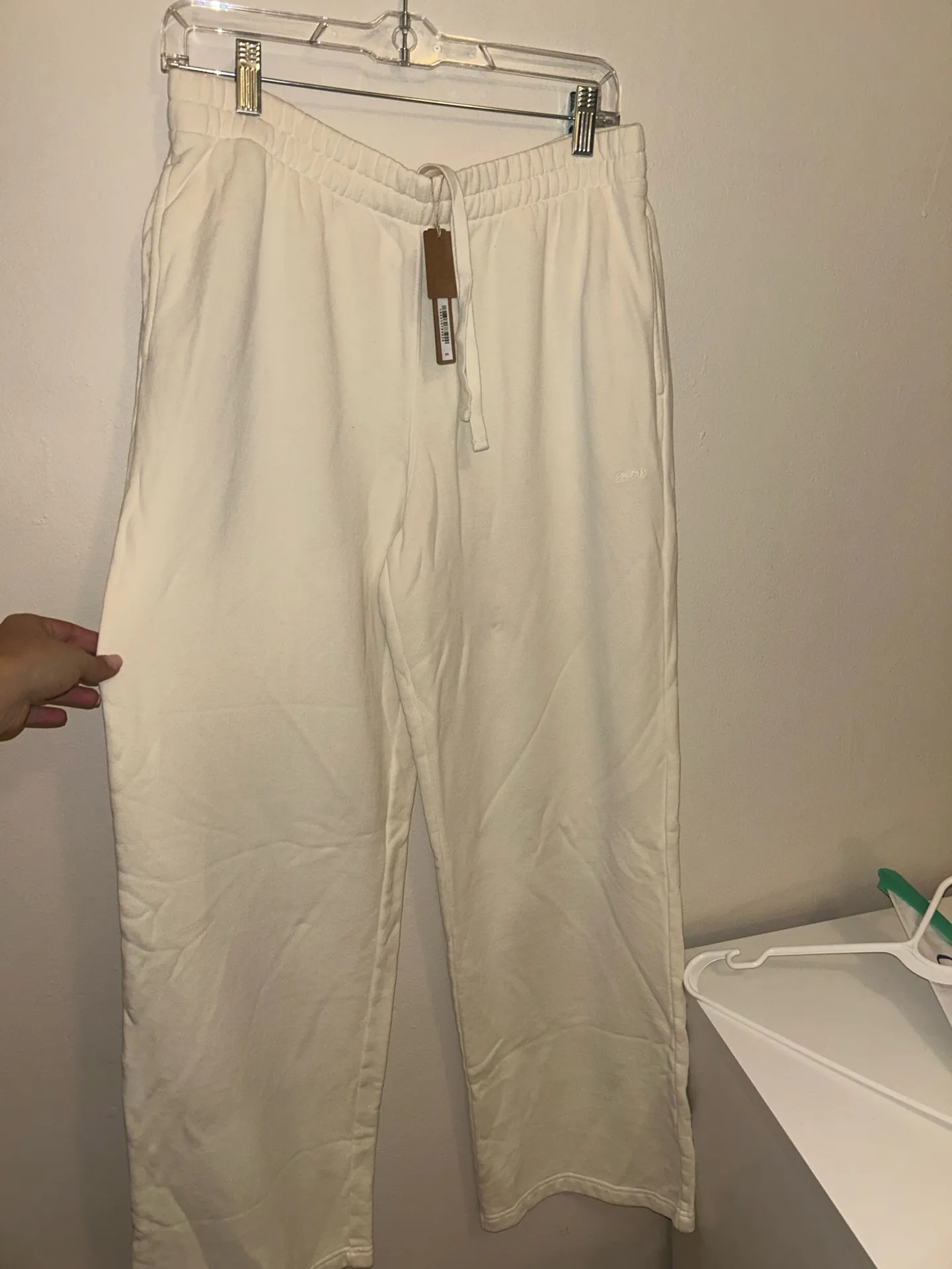 Skims French terry straight leg pant - Image 4