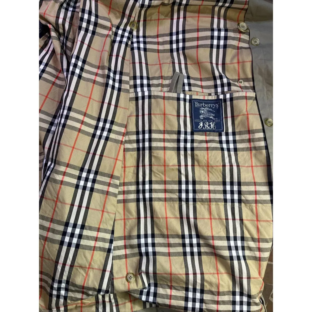 Burberry Burberrys London Old Money Quiet Luxury Minimalist Trench Coat Size 50 - Image 11