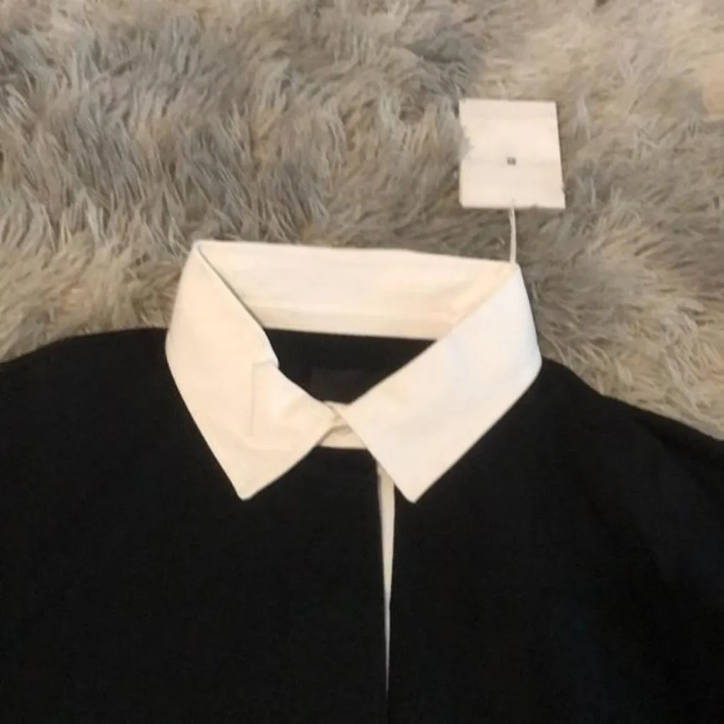 New Authentic GIVENCHY Logo-Print Cotton Mini Dress size S - Image 12