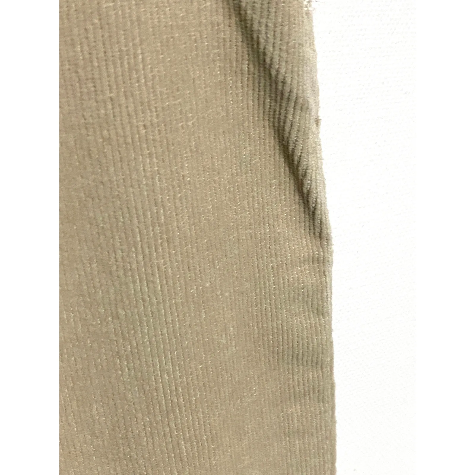 PacSun Low Rise Flare Corduroy Cement Khaki Pants Women 28 Pull On Retro Hippie - Image 4