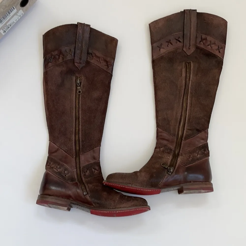 Bed Stu midge western leather boots brown 7 - Image 6