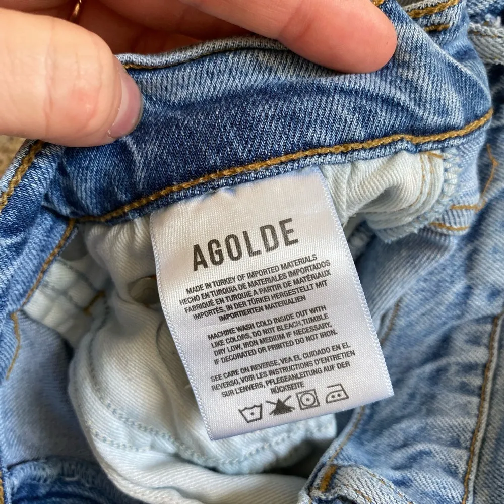 AGOLDE  Swerve Toni mid rise slim jeans - Image 4