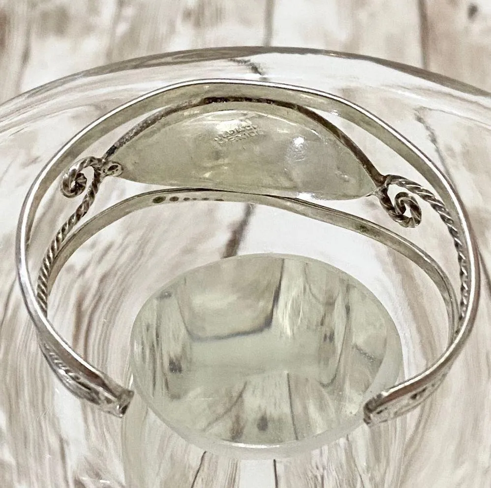 Alpaca Mexico Silver Cuff Bracelet - Image 8