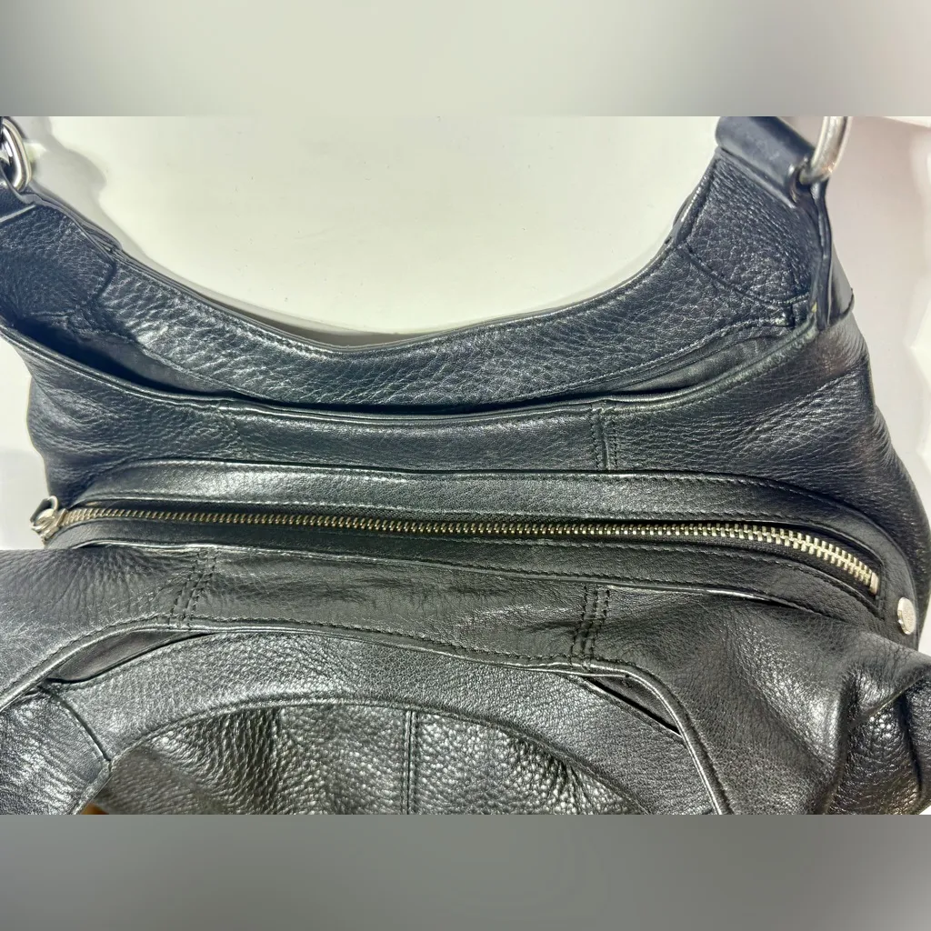 BROOK BROTHERS Elegant Black GENUINE LEATHER Women's Bag 🐑 - Image 5