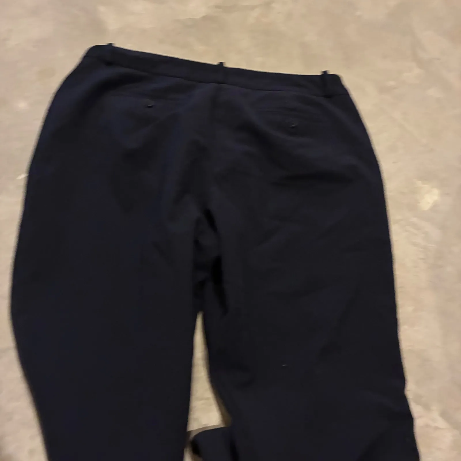 Worthington Women's Navy Blue Modern Fit Flare Leg Dress Pants Size 12T - Image 4