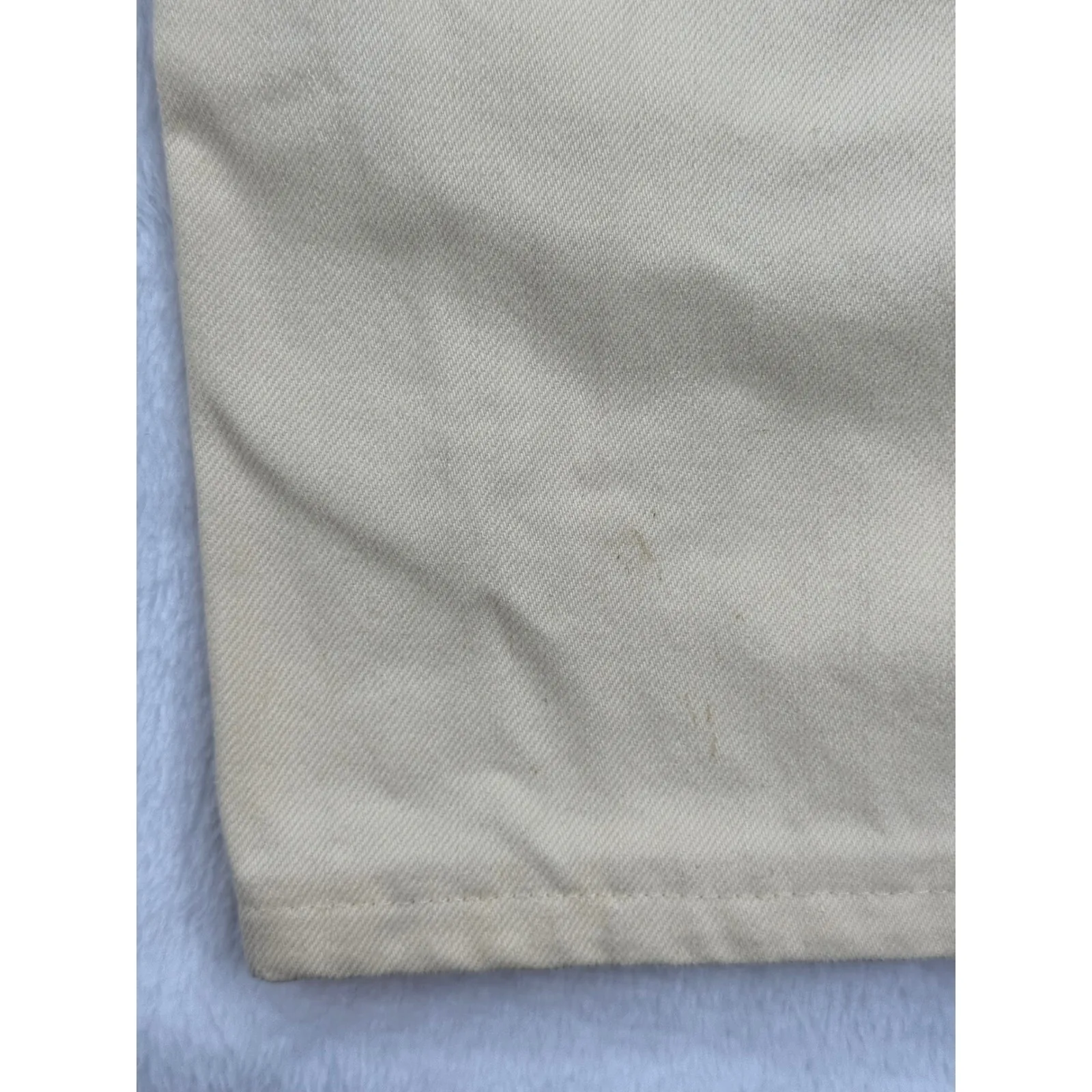 GoldSign Women's butter‎ yellow Wide Leg Jeans Size 27 High Waist Denim Casual Tan - Image 13