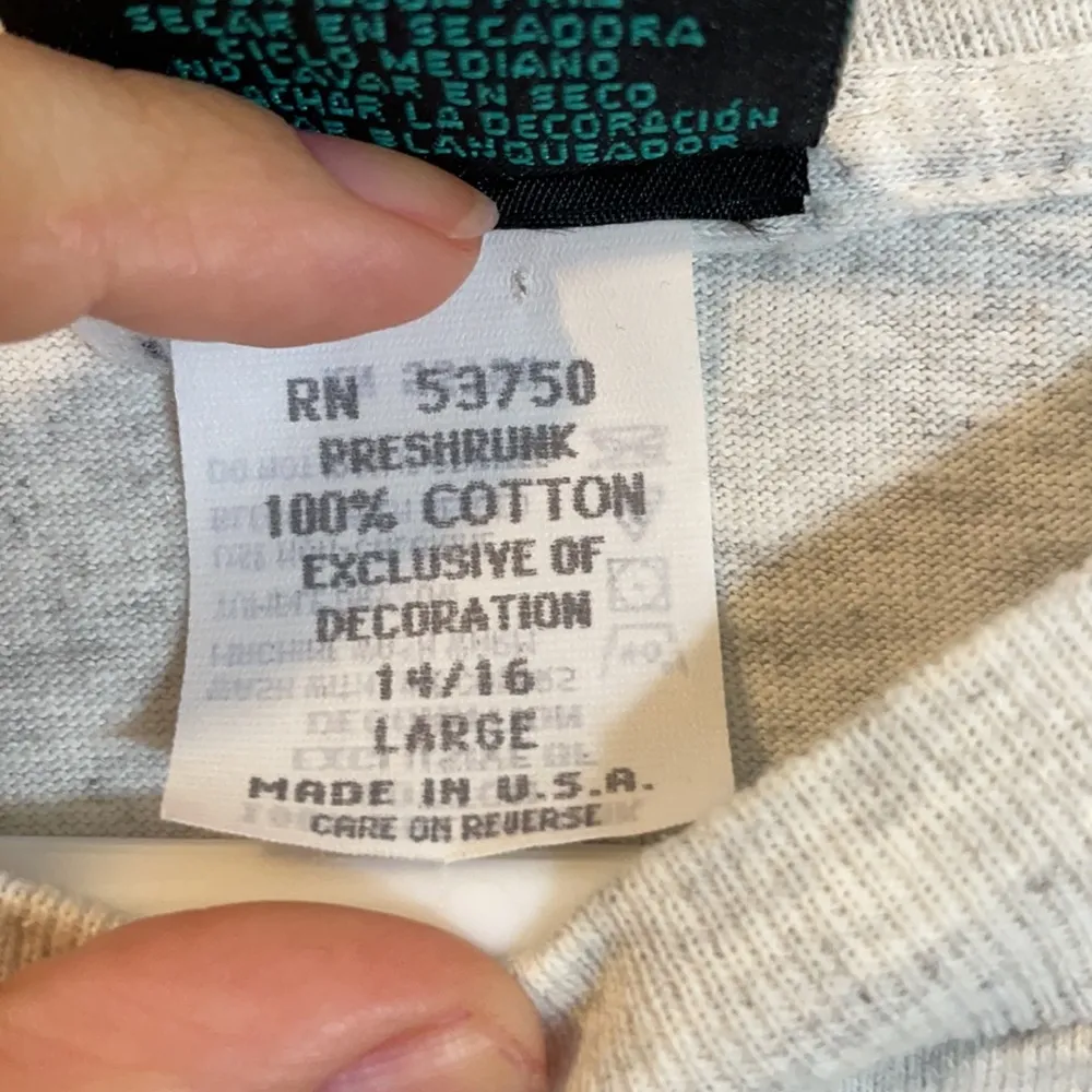 Vintage Mardi Gras Tee Gray - Image 4