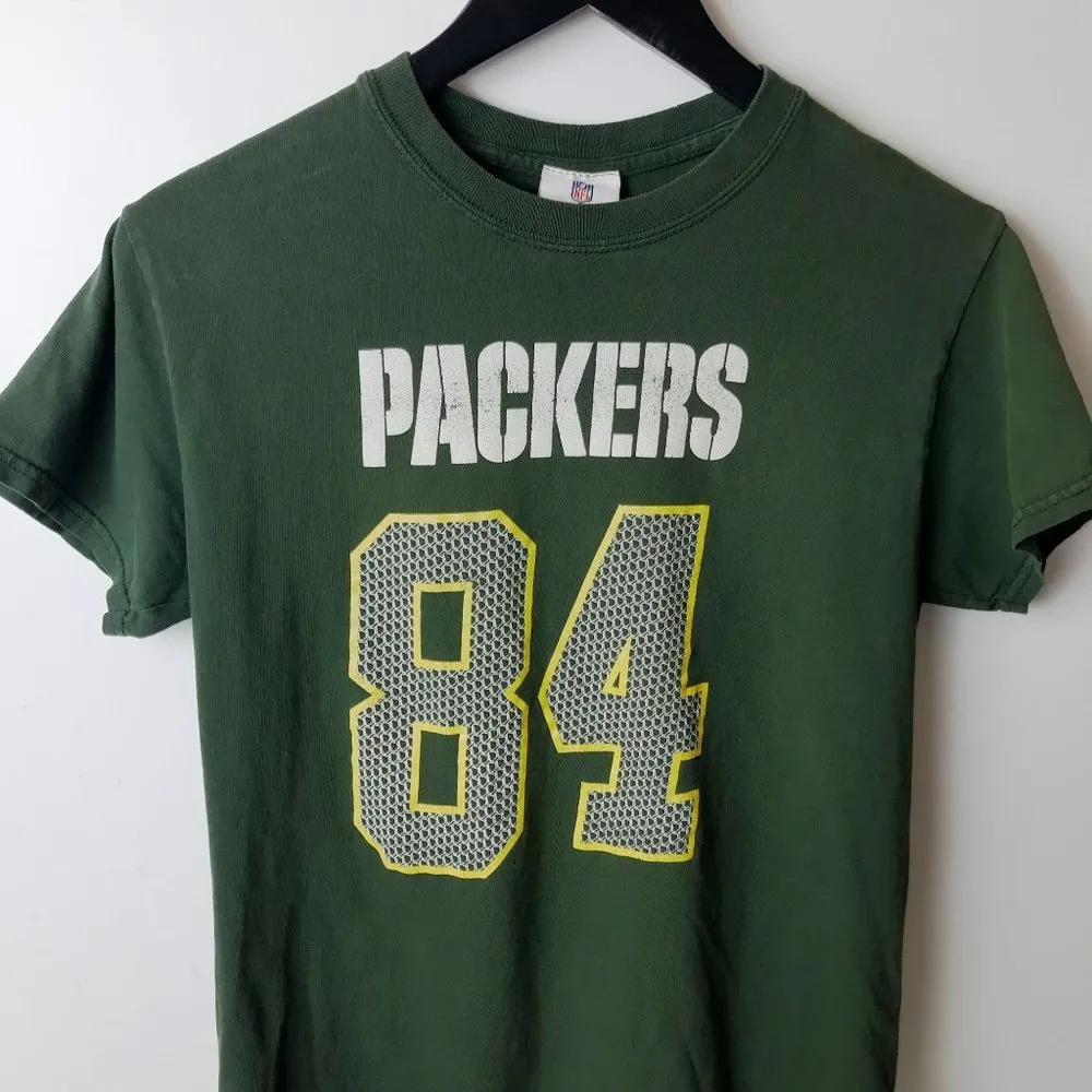 NFL Green Bay Packers Abbrederis T Shirt Team Apparel Football Double Sided S - Image 6