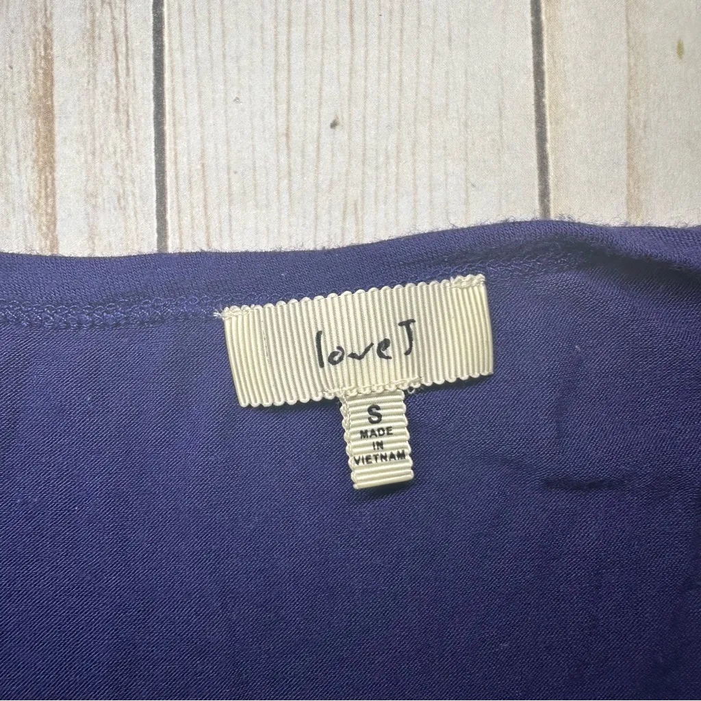 Love J Navy Short Sleeve Tee - Image 3