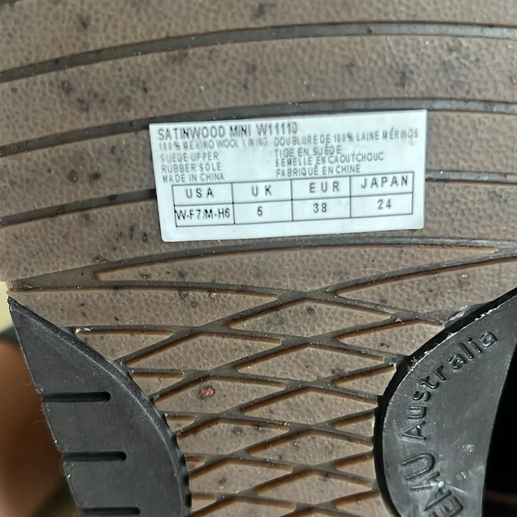 Emu Satinwood Mini Boot | Considered better than UGGs by reviewers Brown Size 7 - Image 4