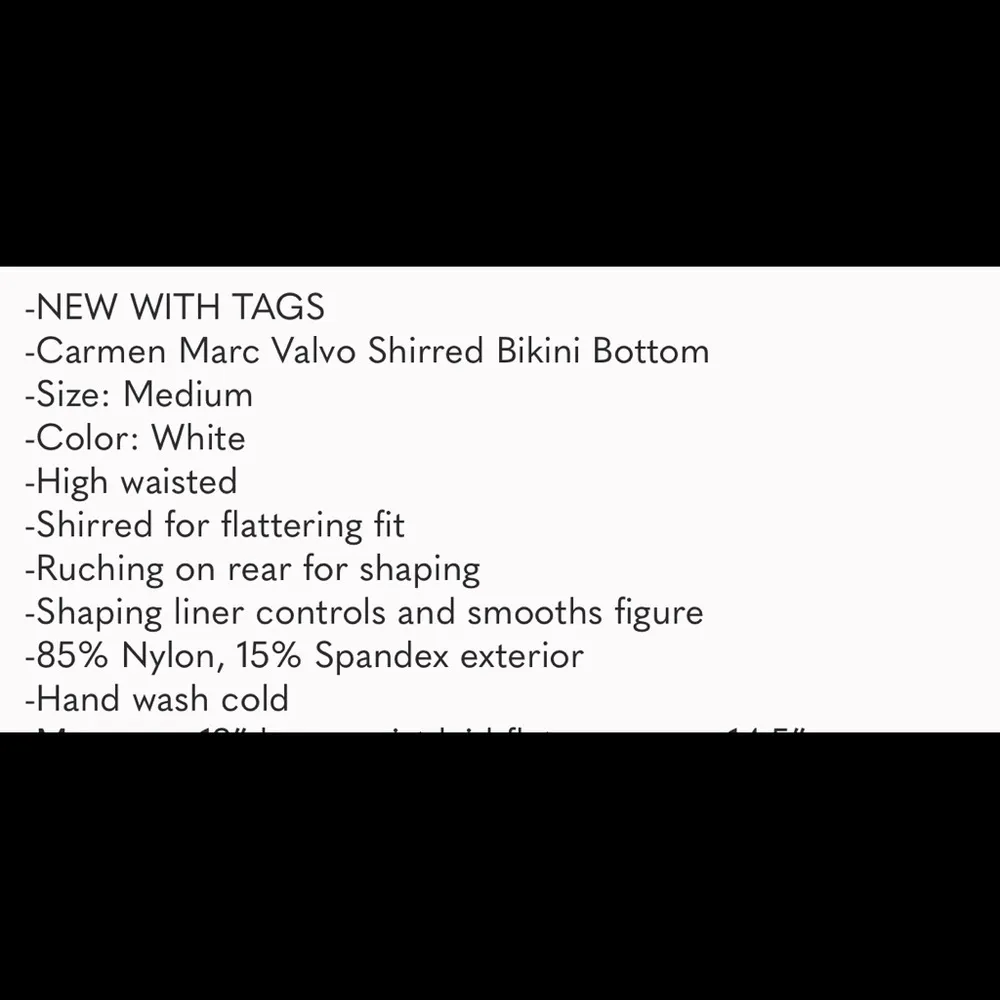 Carmen Marc Valvo white two pieces set - Image 5