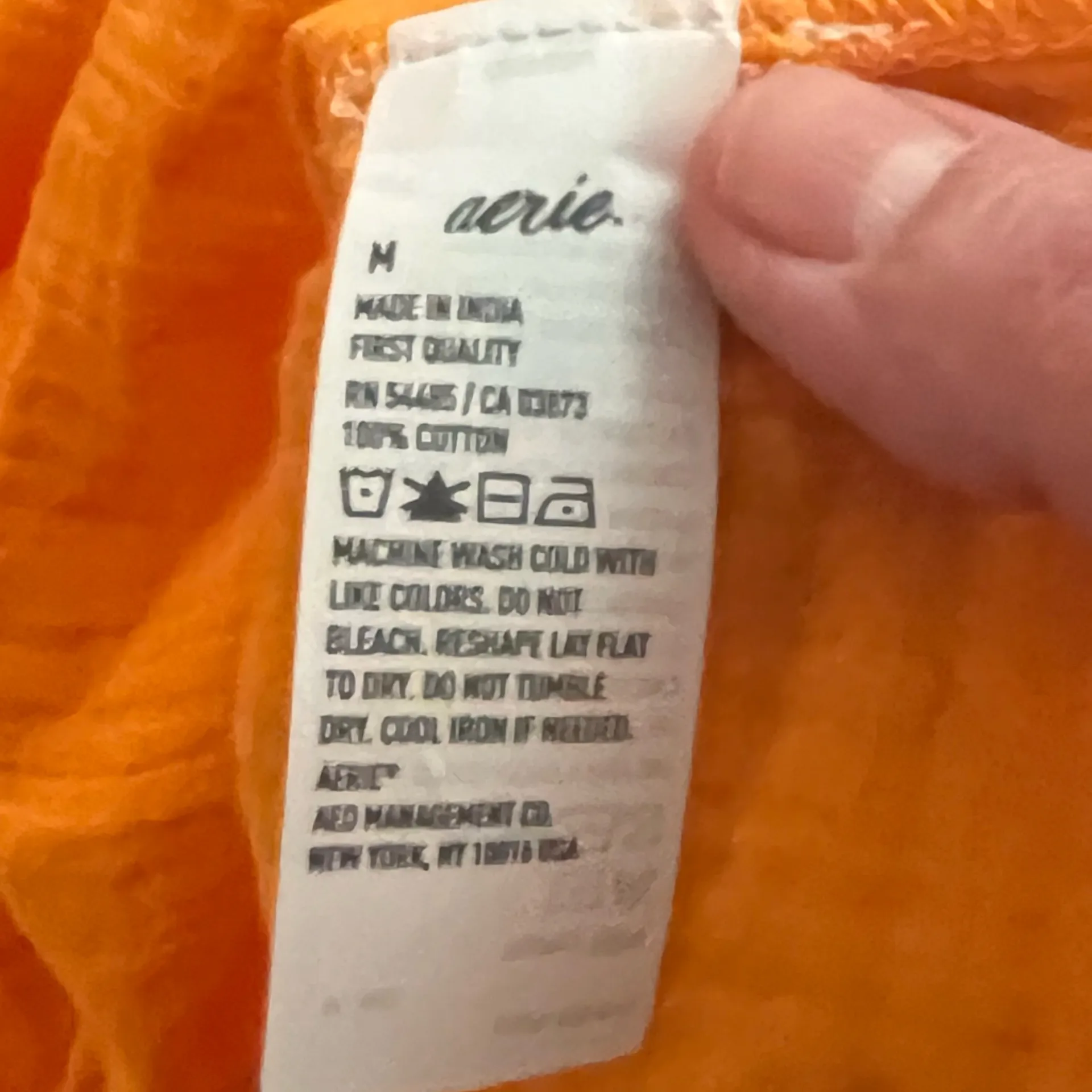 Aerie Warm Orange Top brand new - Image 6