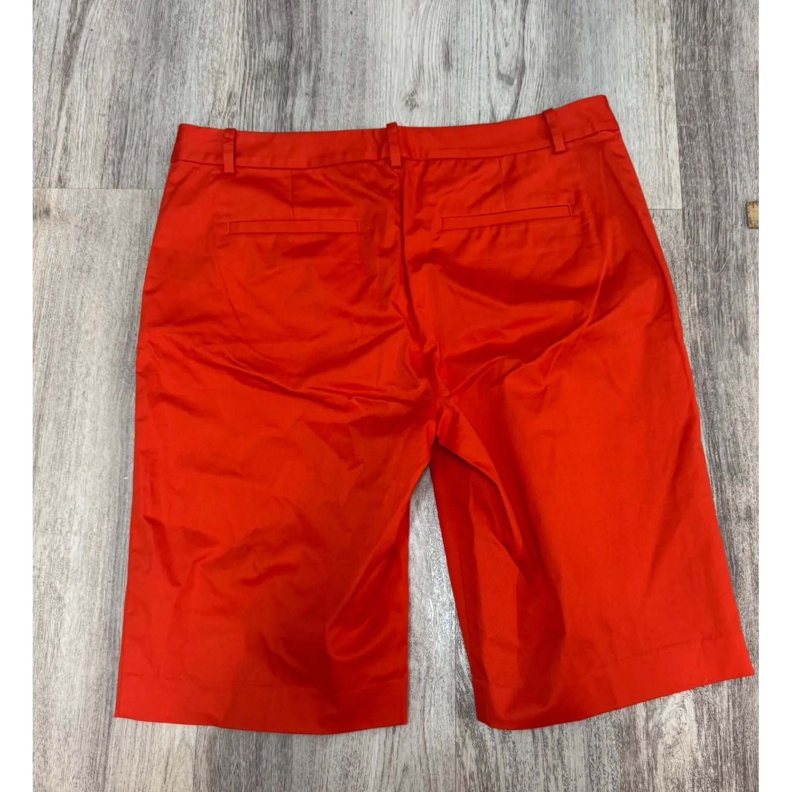 Lauren Ralph Lauren RLX Active Women's Orange‎ Bermuda Shorts Size 10 - Image 4
