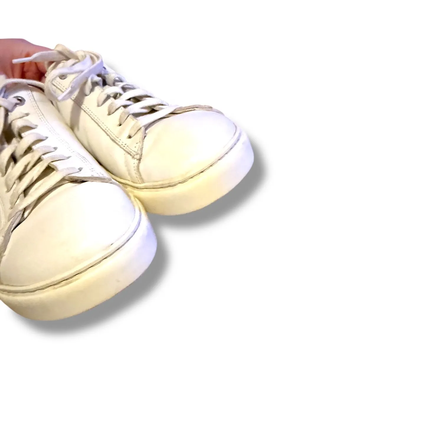 Birkenstock Bend Sneakers Size 40 White Leather Low Top Comfort Casual Walking - Image 6