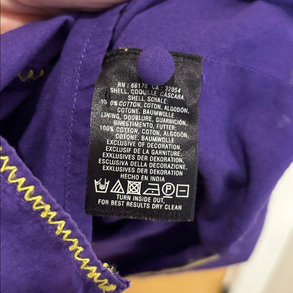 Maeve Anthropologie Dress Beaded  Embellished Top Size 4 - Image 7