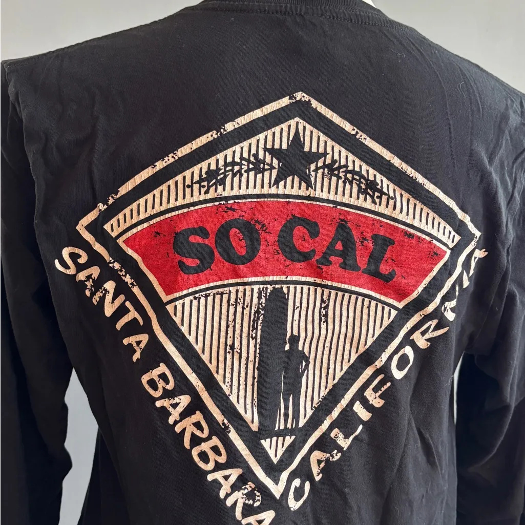 Black Long Sleeve Shirt with SoCal Logo - Image 4