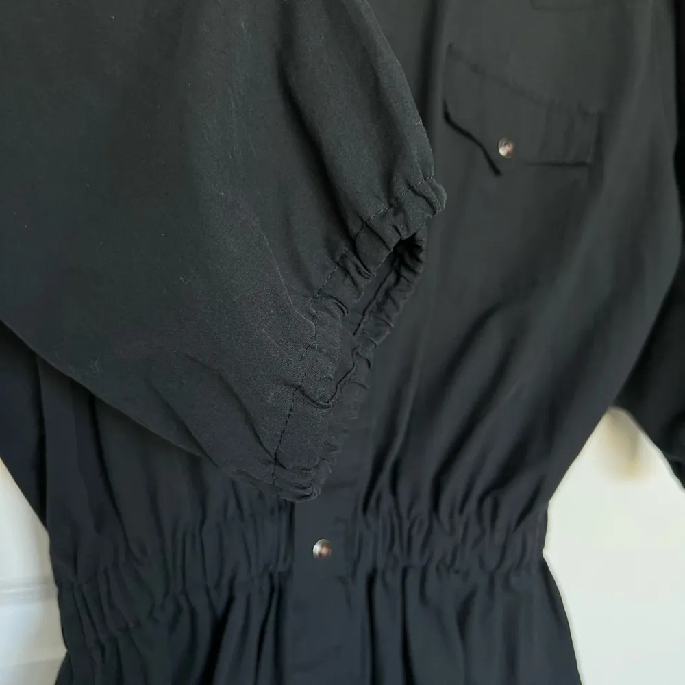 Urban Outfitters Urban Renewal Western Snap Reworked Tunic Top | Black | OS - Image 5