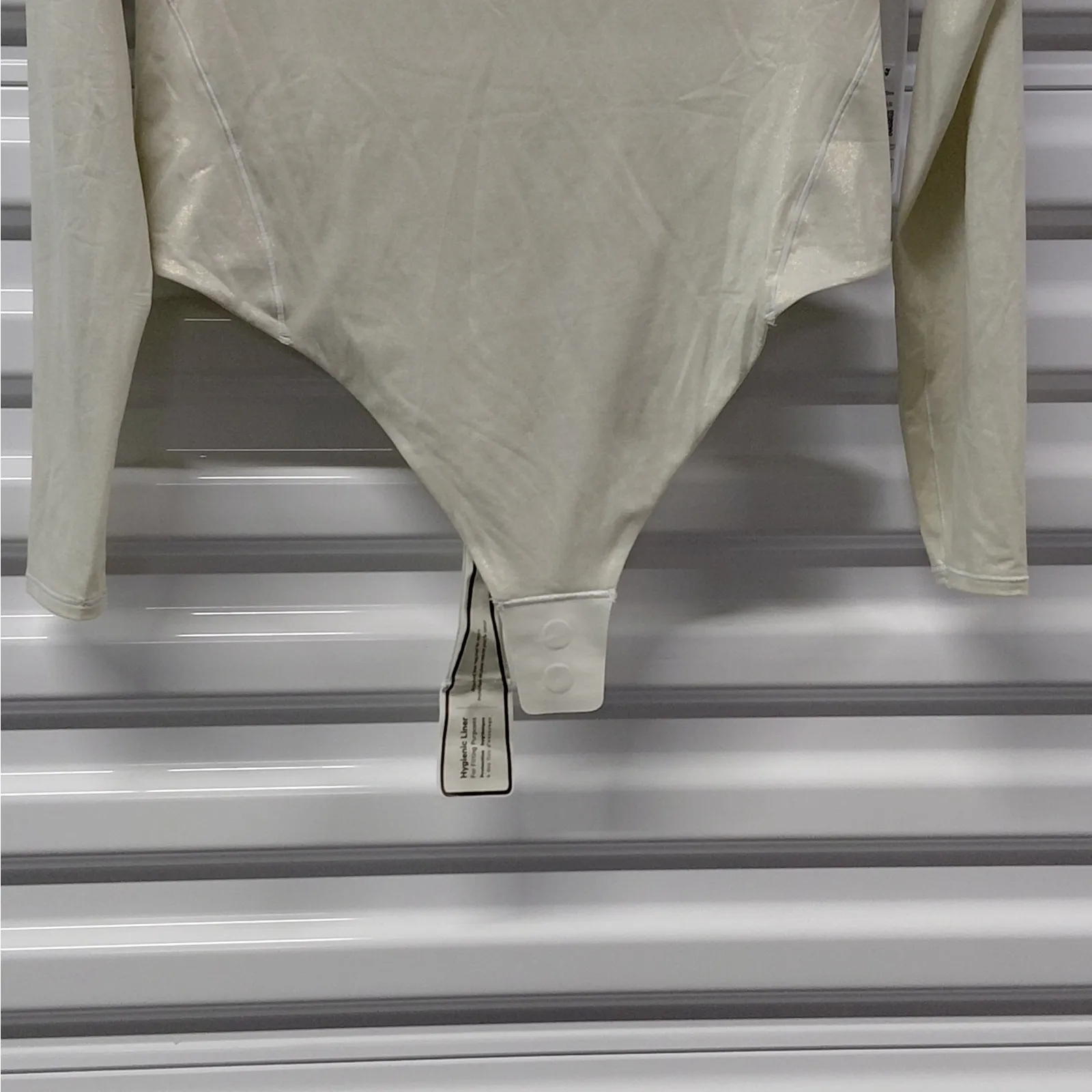 Lululemon Wundermost Ultra Soft Nulu Square Neck Long Sleeve Bodysuit Top Size L - Image 6