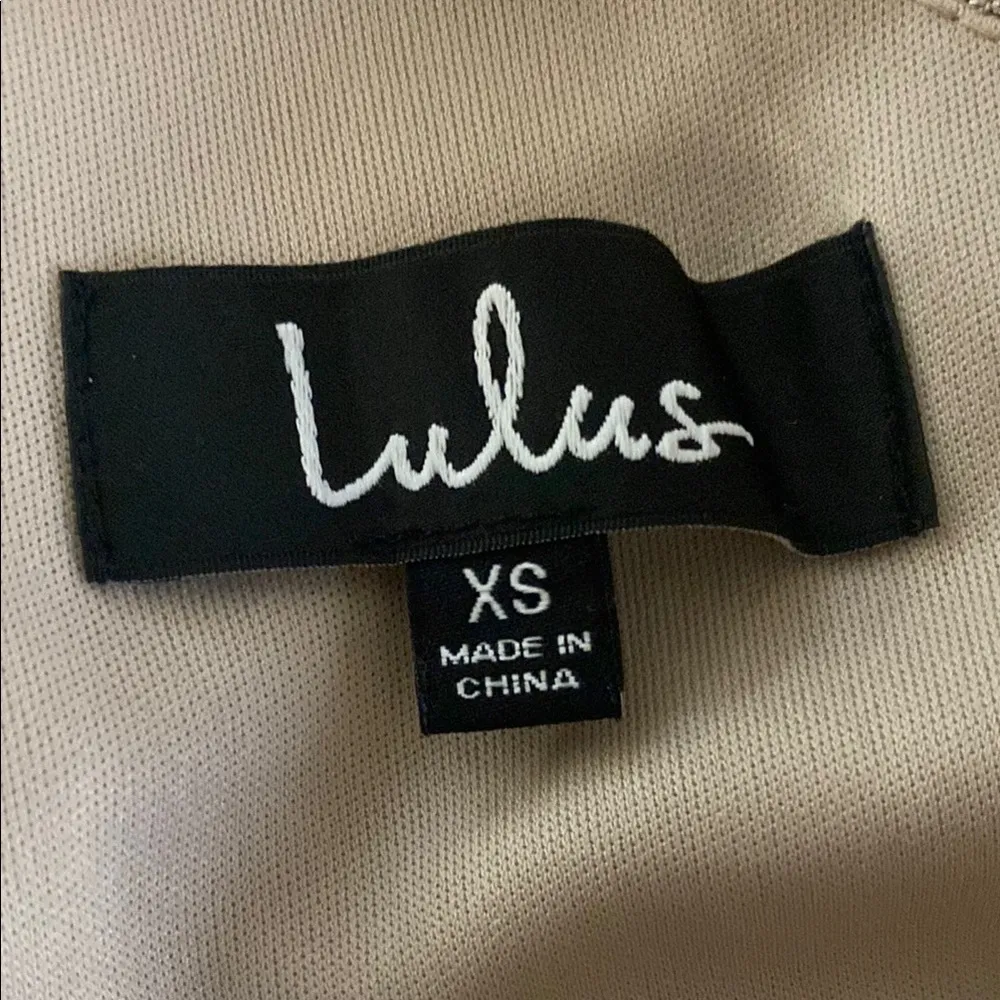 Shimmering Gold Draped Dress Size XS - Image 2